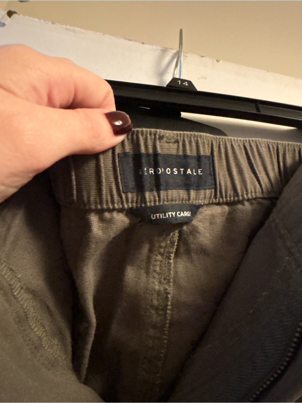 Aeropostale Men's Olive Green Cargo Pants